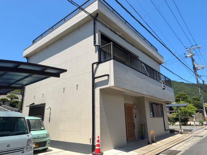 【倉敷市】外壁塗装・シーリング工事・防水工事・付帯部塗装/【倉敷】