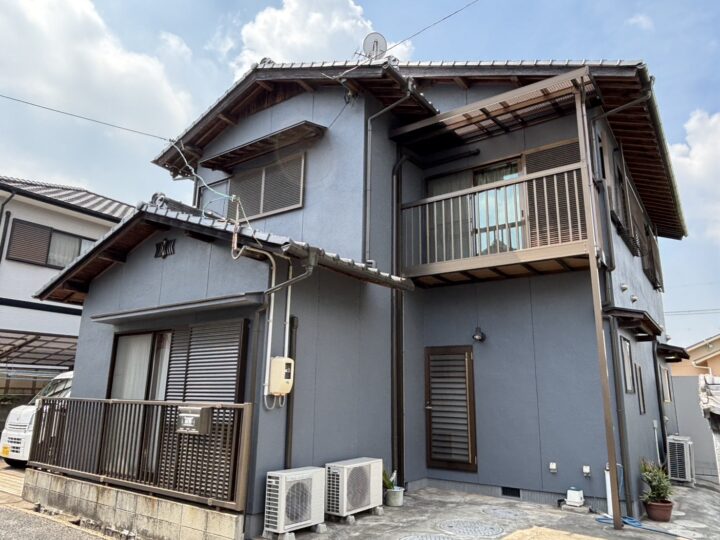 【倉敷市】外壁塗装・付帯部塗装/【倉敷】