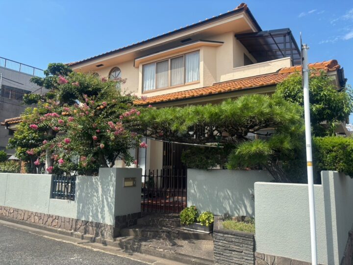 【倉敷市】外壁塗装・付帯部塗装・塀塗装・波板交換工事/【倉敷】