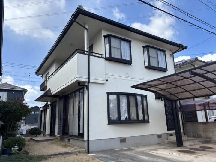 【倉敷市】外壁塗装・付帯部塗装・シーリング工事/【倉敷】